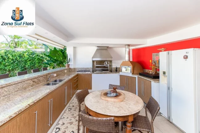 Imagem Casa Alto Padrão à Venda No Alto de Pinheiros Com 4 Dormitórios Sendo 3 Suítes e 4 Vagas