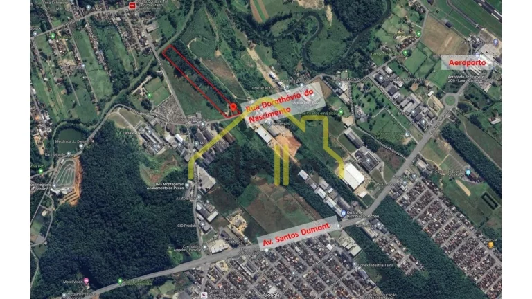 Foto do imóvel Terreno na região Industrial Norte com 43.000m2 para construção de Galpão localizado próximo do Aeroporto e Avenida Santos Dumond !
