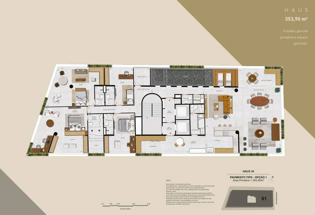 Imagem Haus 34 Botafogo | Casas Suspensas 353m² | Rua Assis Bueno 34