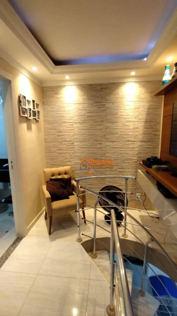 Imagem Cobertura com 3 dormitórios à venda, 96 m² por R$ 399.000,00 - Jardim São Domingos - Guarulhos/SP