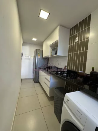 Imagem Apartamento 2 quartos, suíte, sol da manhã, montado e decorado, vista mar