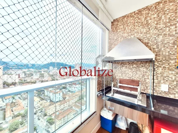 Imagem Apartamento 03 dormitórios sendo 01 suíte lazer completo vaga de garagem e elevador R$ 1.399.000,00 Campo Grande - Santos