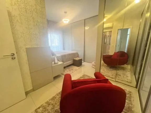 Imagem Apartamento com vista para o mar com 3 dormitórios e 2 vagas de garagem em Balneário Camboriú