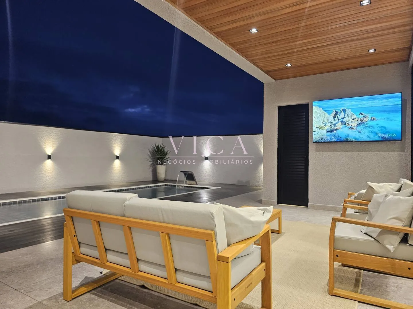 Imagem Villas do Jaguari | Casa 330m² com Alexa, Energia Solar e 4 Suítes