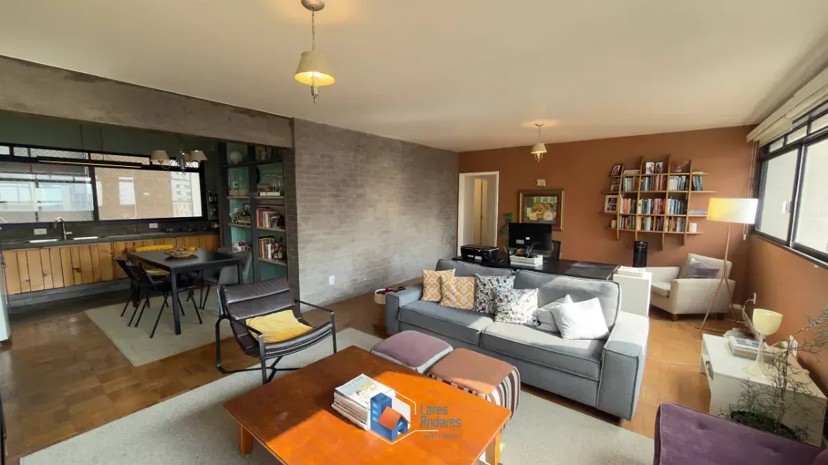 Imagem Apartamento para venda em Itaim Bibi com 3 quartos, sendo 1 suíte, 119m²