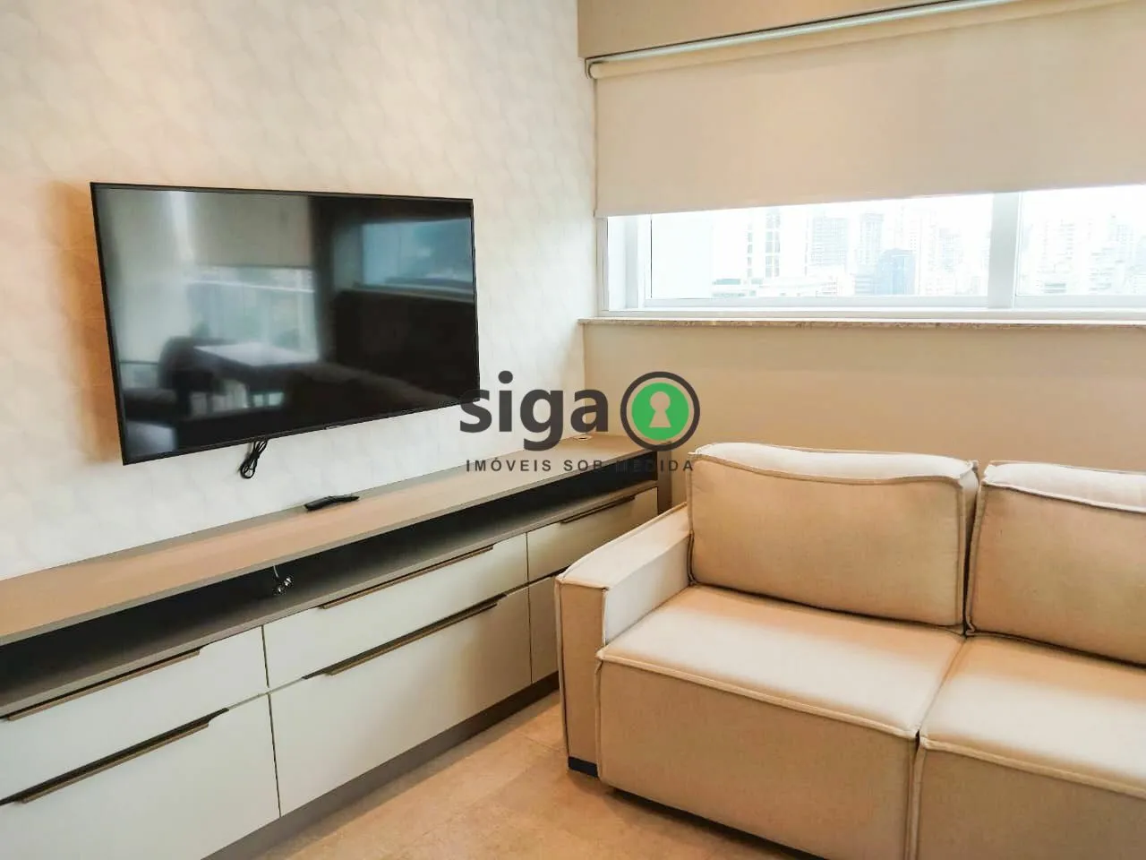 Imagem Apartamento com 1 suíte, 43m², à venda por R$ 840.000 - Brooklin - São Paulo/SP