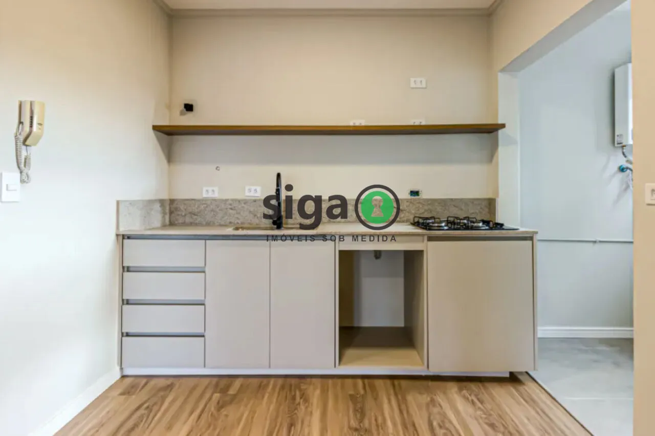 Imagem Apartamento á Venda no Brooklin - 51m². 1 vaga, 1 quarto - MOBILIADO