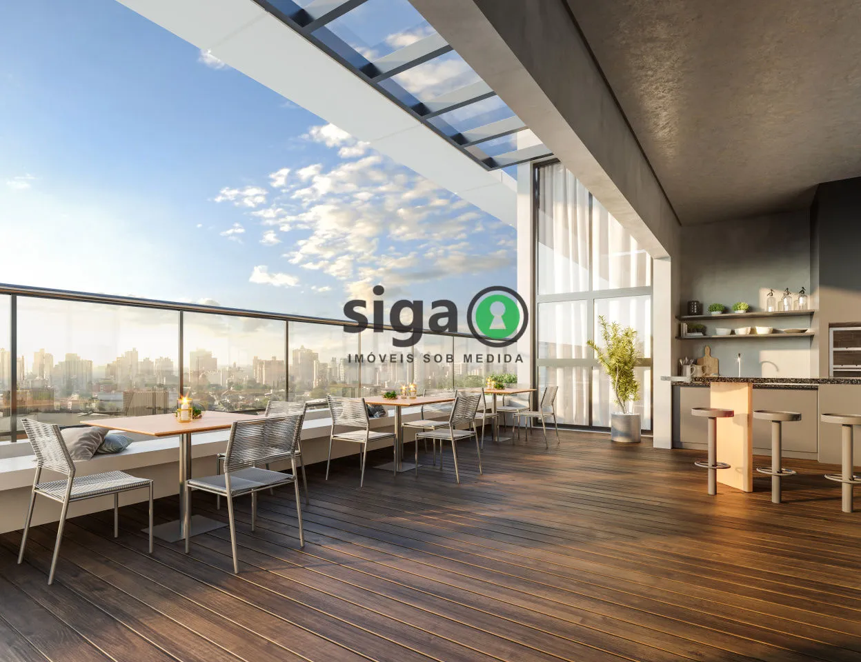 Imagem Apartamento mobiliado para venda no Alto da Boa Vista 02 dormitórios, Sao Paulo - S)