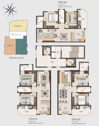 Imagem Benjamin Residence - Apartamento à venda no bairro Várzea - Itapema/SC