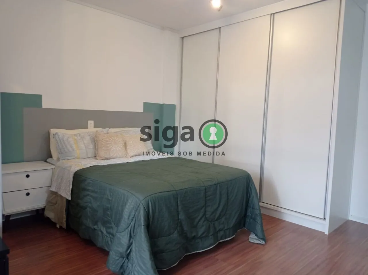 Imagem Apartamento no Brooklin com 1 quarto e 1 vaga - 32m² - Venda e Locação