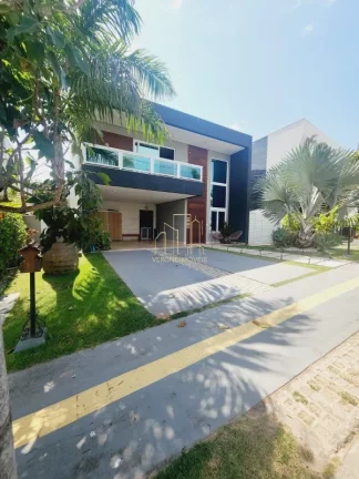 Foto do imóvel Linda casa alto luxo com cinco suítes home theater e área gourmet a venda em Alphaville ll