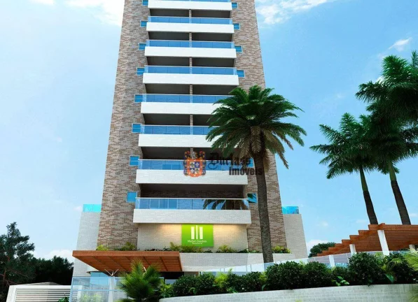 Imagem Apartamento com 2 dormitórios à venda, 70 m² por R$ 595.000,00 - Canto do Forte - Praia Grande/SP