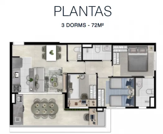 Imagem Apartamento com 3 Quartos à Venda, 72 m² em Vila Nair - São Paulo