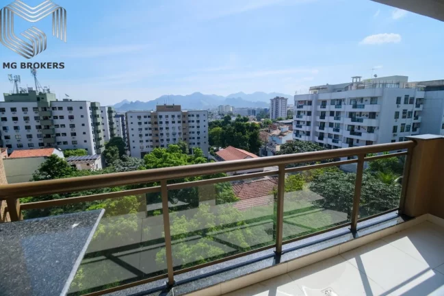Imagem Apartamento à venda no Rio de Janeiro-RJ, bairro Pechincha: 2 quartos, 1 suíte, 1 vaga, 58m². Venha conferir!