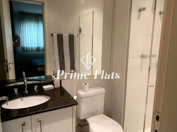 Imagem Flat disponível para locação no Edifício Mandarim no Brooklin, com 50m², 1 dormitório e 1 vaga