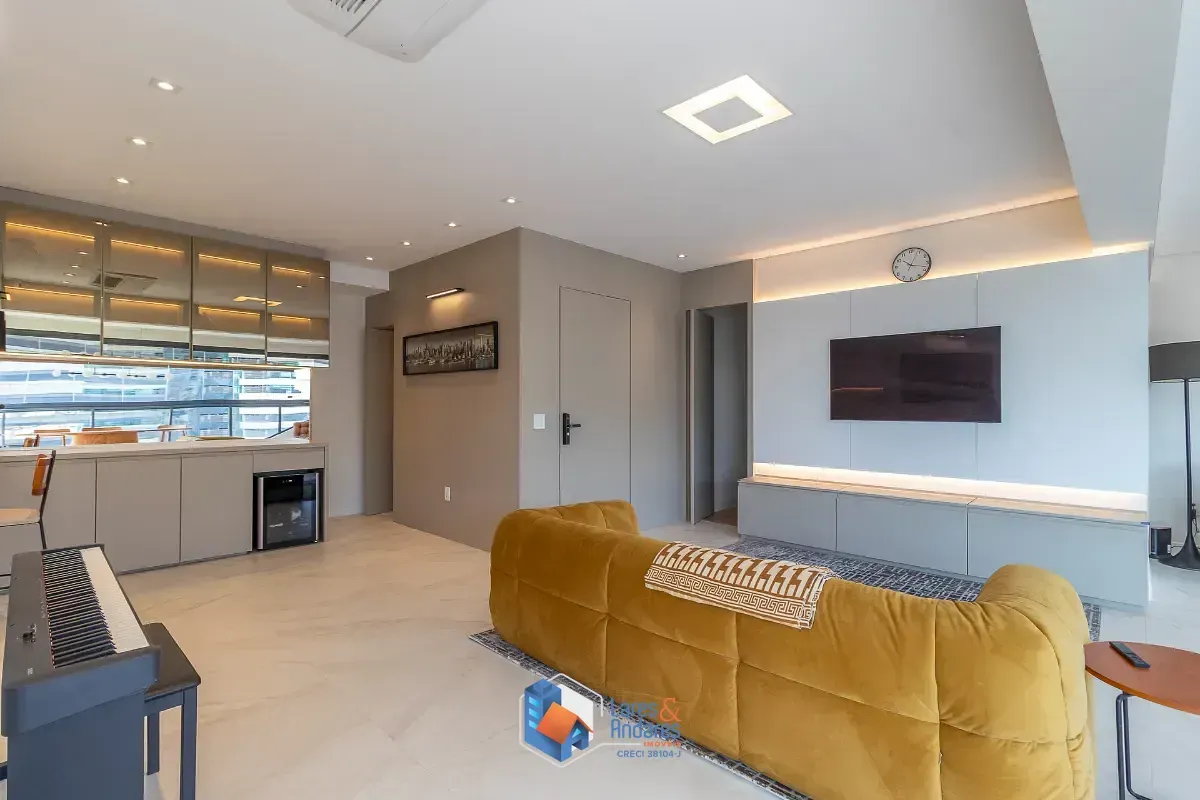 Imagem Apartamento para venda em Chácara Santo Antônio (Zona Sul) com 3 quartos, sendo 3 suítes, 162m²