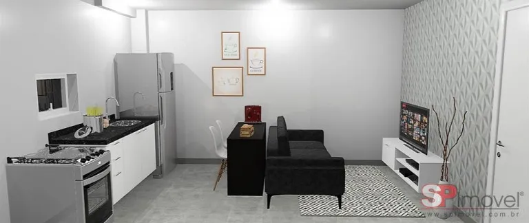 Imagem Apartamento com 1 Quarto para Alugar, 32 m² em Vila Esperança - São Paulo