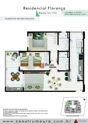 Imagem Apartamento com 2 dormitórios à venda, 81,29 m² a partir de R$ 481.887 - Aviação - Praia Grande/SP