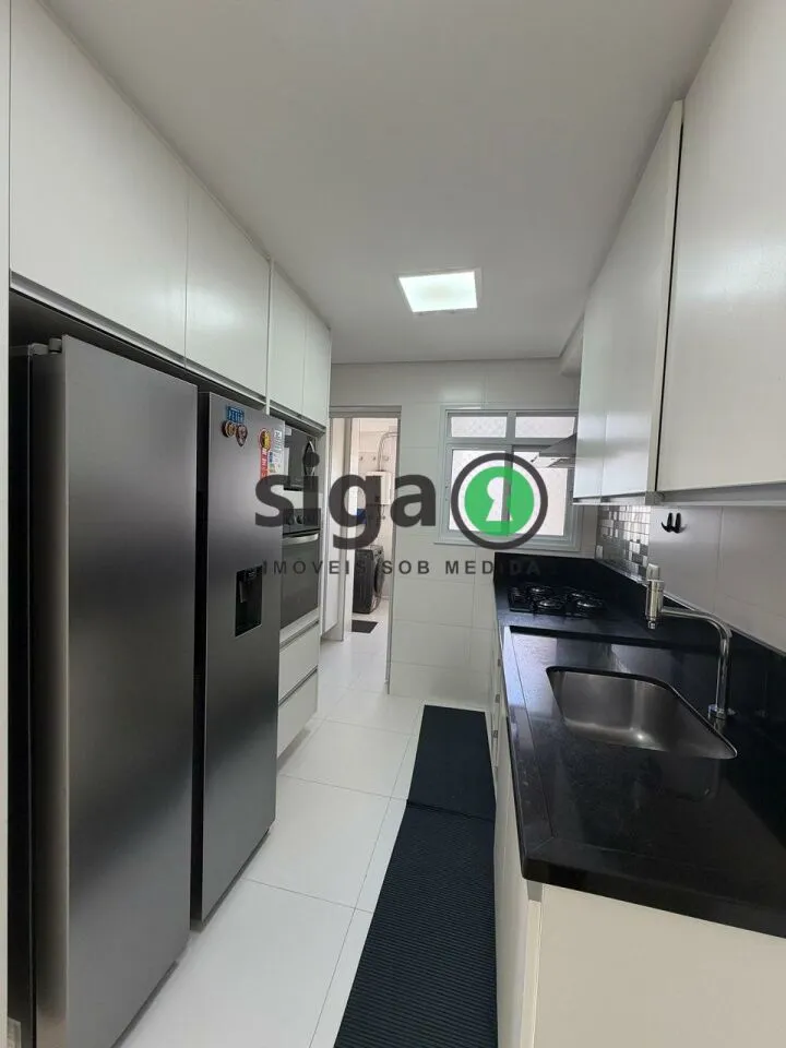 Imagem Apartamento Mobiliado para Locação com Ar Condicionado e Sacada Gourmet Próximo à Celso Garcia e M