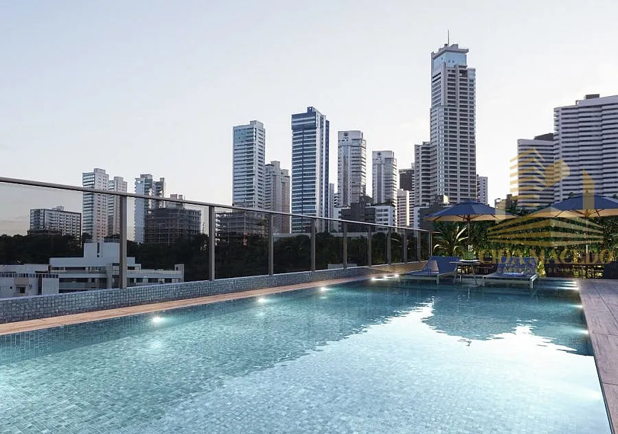 Foto do imóvel FLAT COBERTURA CABO BRANCO | 29m² POSIÇÃO SUL E VISTA MAR em Cabo Branco, João Pessoa - PB