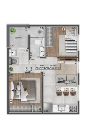 Imagem APARTAMENTO RESIDENCIAL em São Paulo - SP, Vila Matilde