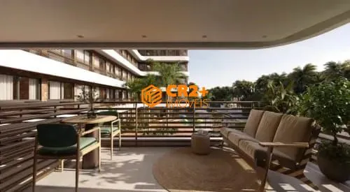 Imagem Vendo Flat vista mar 20m² em Praia dos Carneiros