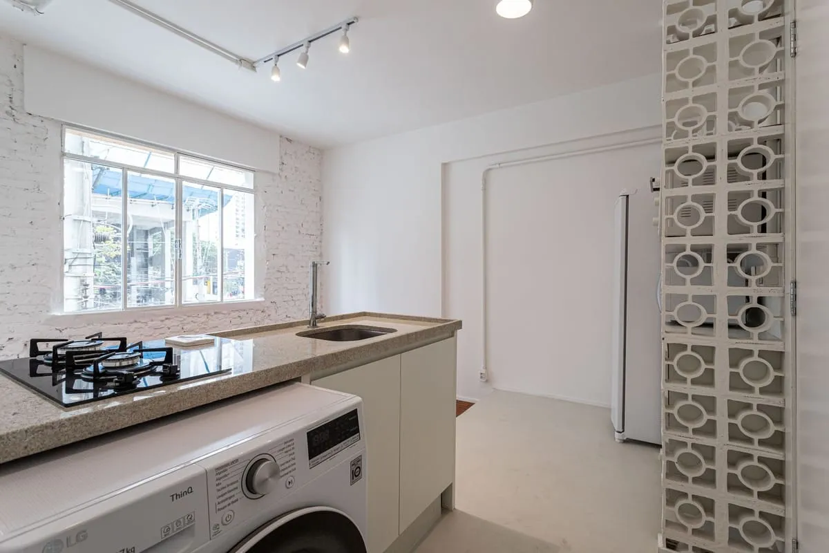 Imagem Apartamento com 1 Quarto para alugar, 27m² - Pinheiros