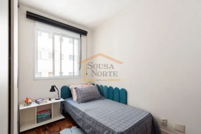 Imagem Apartamento de 88m² com 3 dormitórios, sendo 1 suite, 2 banheiros, 2 vagas e depósito. Possui sal...