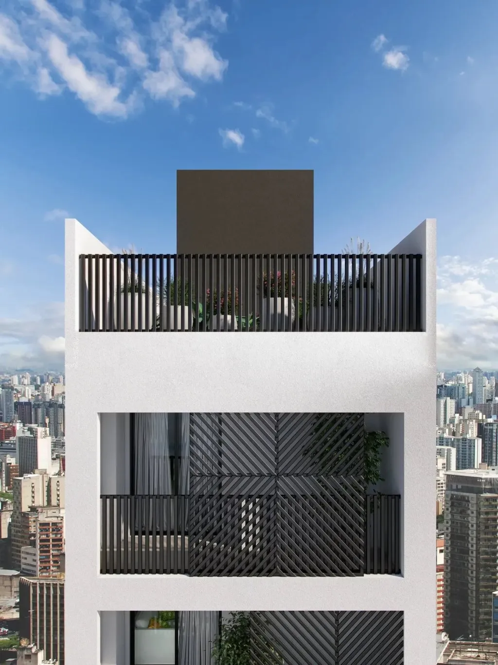 Imagem Com conceito de prédio boutique, o ITA 173 nasce como um empreendimento de torre única que une art...