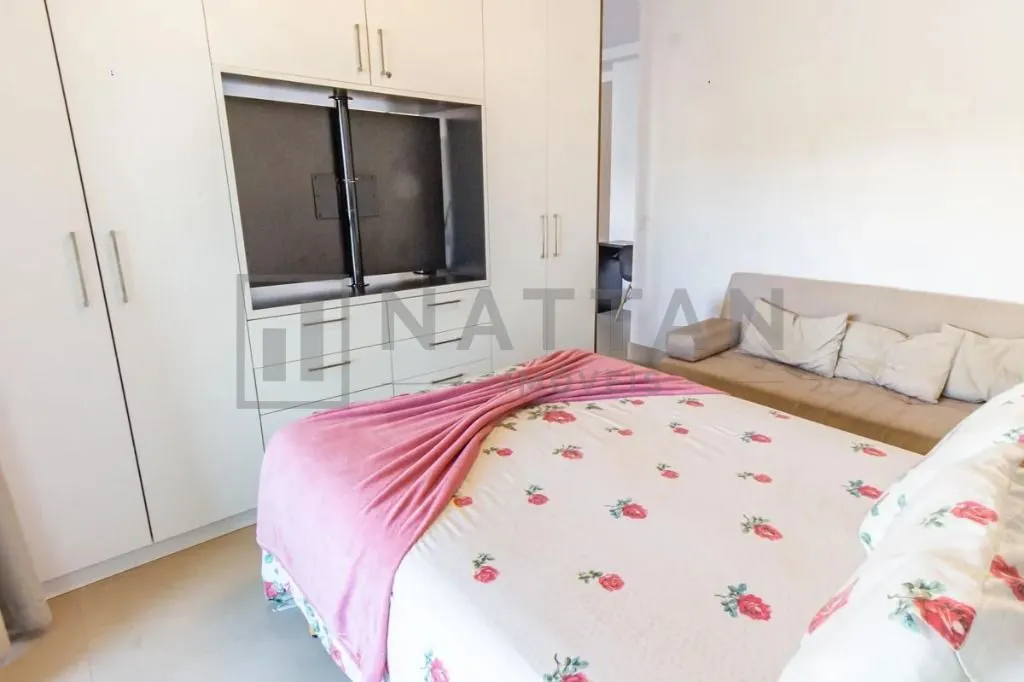 Imagem Apartamento com 1 dormitório para alugar, 55 m² por R$ 6.130,00/mês - Vila Regente Feijó - São Paulo/SP