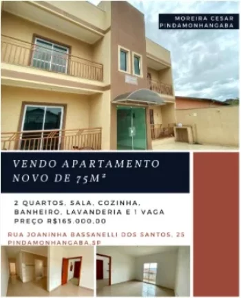 APARTAMENTO RESIDENCIAL em PINDAMONHANGABA - SP, RESIDENCIAL MANTIQUEIRA