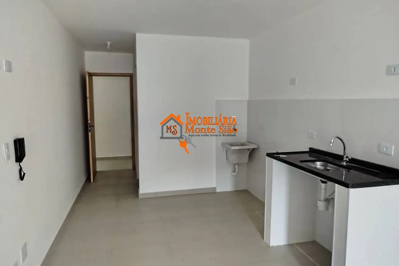 Imagem Studio com 1 dormitório para alugar, 34 m² por R$ 1.350,00/mês - Jardim Valéria - Guarulhos/SP