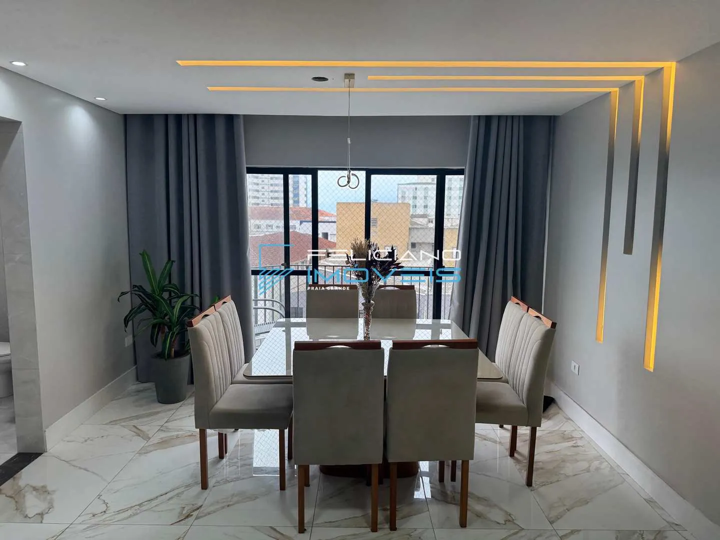 Imagem Apartamento com 3 quartos, Boqueirão, Praia Grande - R$ 1.35 mi, Cod: 7348