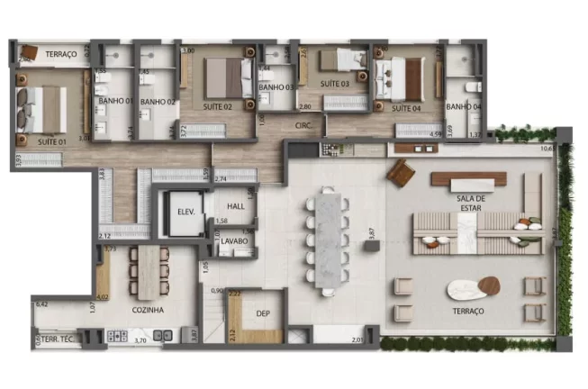 Imagem Apartamento à venda no bairro Moema - São Paulo/SP