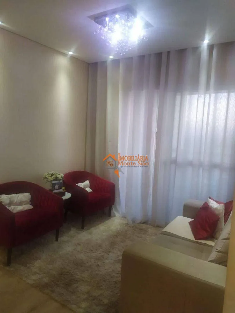 Imagem Apartamento com 3 dormitórios à venda, 81 m² por R$ 545.000,00 - Jardim Las Vegas - Guarulhos/SP
