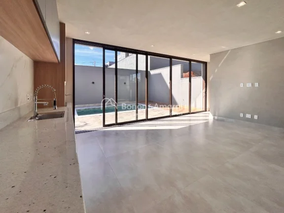 Imagem Casa contemporânea à venda no Condomínio Residencial Santorini - Paulínia/SP.
Assinada pela reno...