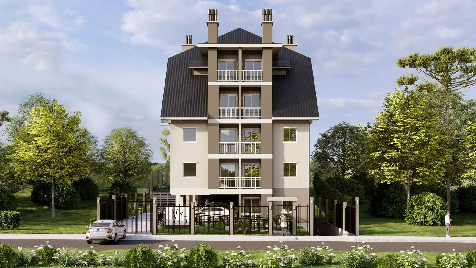 Imagem Apartamento à venda em Gramado, Carazal, com 3 quartos, 88.78m2