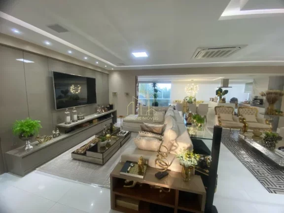 Imagem Apartamento alto padrão três suítes e varanda gourmet vista mar a venda no Hemisphere em Pituaçu