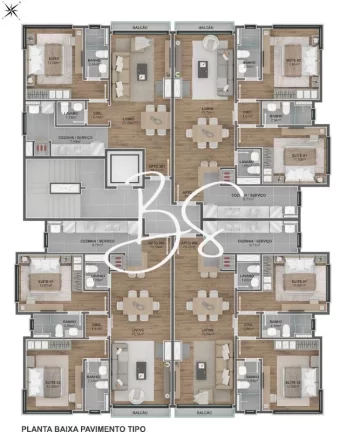 Imagem Apartamento RESIDENCIAL em GRAMADO - RS, Planalto