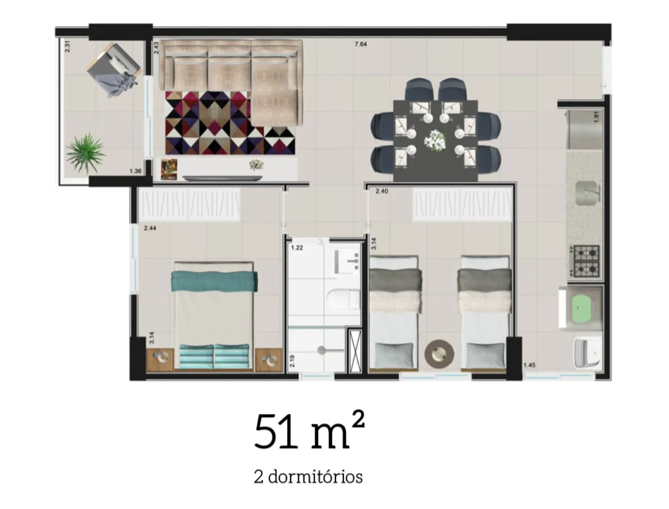 Imagem Comprar apartamento com 2 quartos em Tatuapé, São Paulo-SP