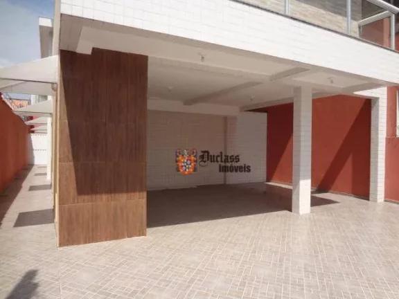 Imagem Sobrado com 3 dormitórios à venda, 92 m² por R$ 370.000,00 - Catiapoã - São Vicente/SP