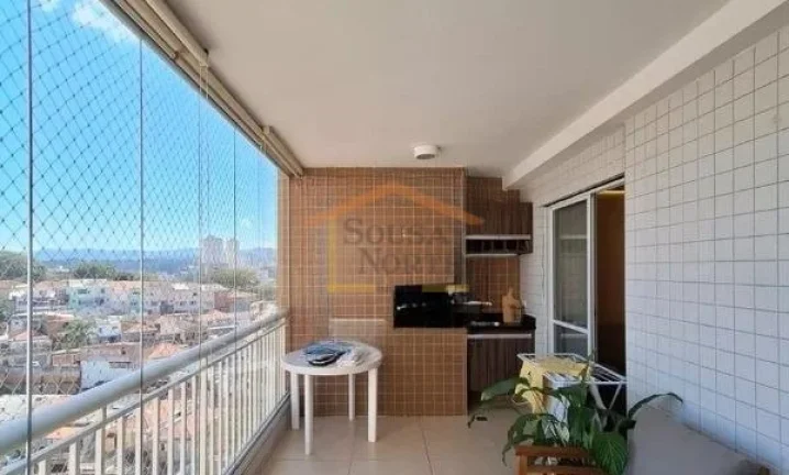 Imagem Apartamento 3 dormitórios, sendo 1 suíte, com armários, sala ampla 2 ambientes, varanda gourmet c...