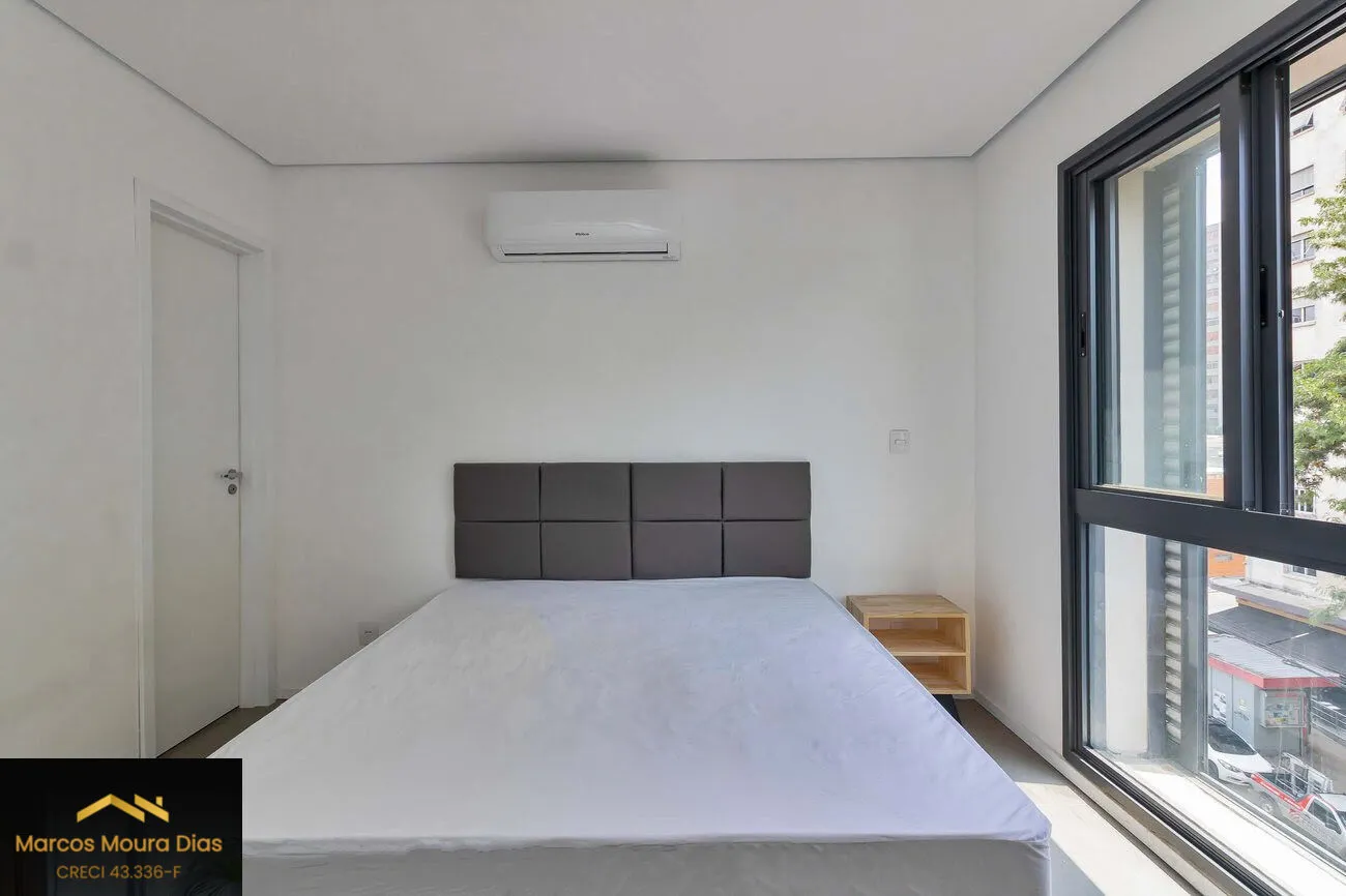 Imagem Apartamento Studio Mobiliado, tudo novo, em Higienópolis, São Paulo/SP