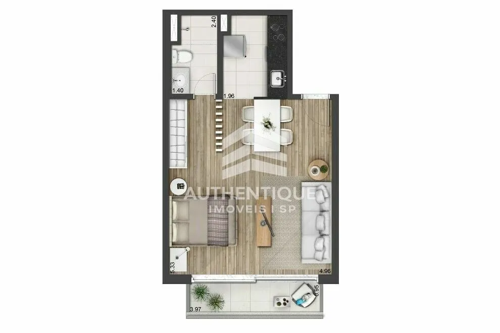 Imagem URBANITY HOME Chácara Santo Antônio - Apartamento à venda no bairro Chácara Santo Antônio - São Paulo/SP, Zona Sul