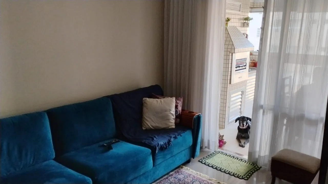 Imagem Apartamento de Luxo no Boqueirão: 2 Quartos, 2 Suítes, 1 Sala, 3 Banheiros, 2 Vagas de Garagem, 90m² de Pura Elegância em Praia Grande-SP!