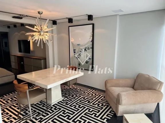 Imagem Flat disponível para venda no Horizonte JK Residencial na Vila Nova Conceição, com 80m², 2 dormitórios e 1 vaga