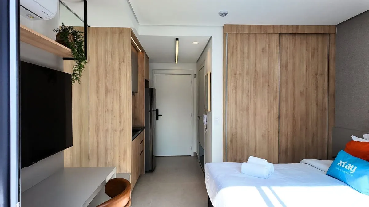 Imagem Apartamento com 1 Quarto para alugar, 19m² - Vila Dom Pedro I