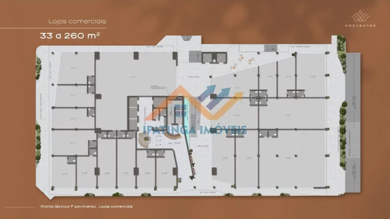 Imagem Salas Comerciais no MED CENTER - Bom Retiro Ipatinga