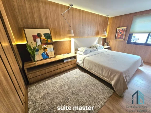 Imagem Apartamento mobiliado e decorado, com 325 m2 de área privativa, 4 quartos (2 suítes), 3 vagas Florianópolis SC