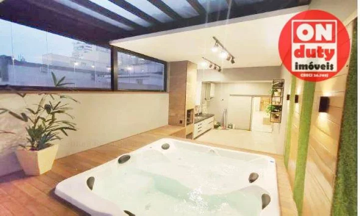 Cobertura à venda, 191 m² por R$ 1.780.000,00 - Gonzaga - Santos/SP